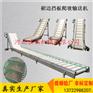 塑料颗粒爬坡输送机小型可升降皮带传送机车间流水线