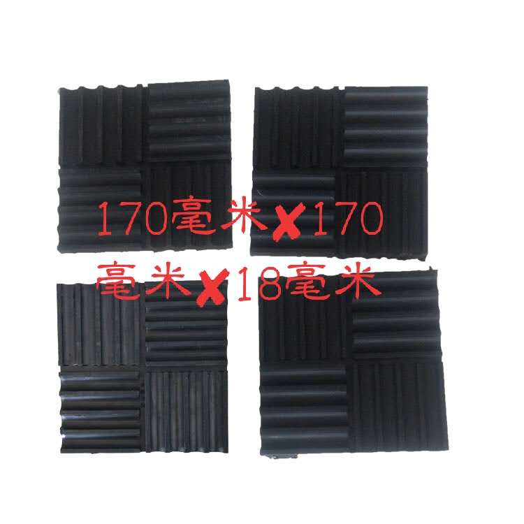 朔涵 减震橡胶块 弹簧减震垫 公路桥梁建筑橡胶块