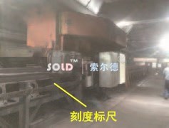叶轮给煤机定位与检测控制系统  刻度标尺定位  刻度标尺安装