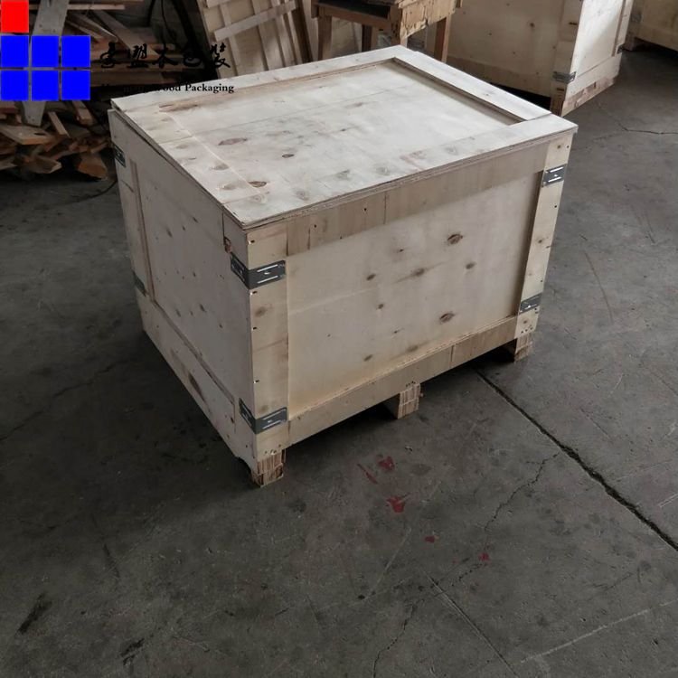 青岛出口木箱各尺寸定制批发电话 港口设备用木箱  胶合板木箱  免熏蒸木箱