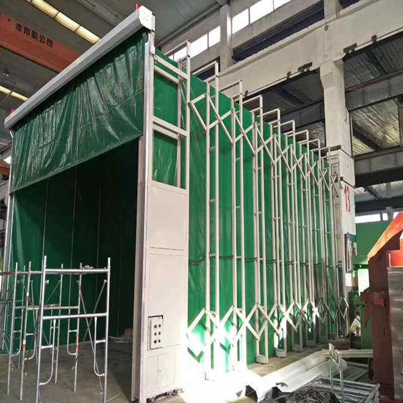 一体化移动伸缩喷漆房整套定制