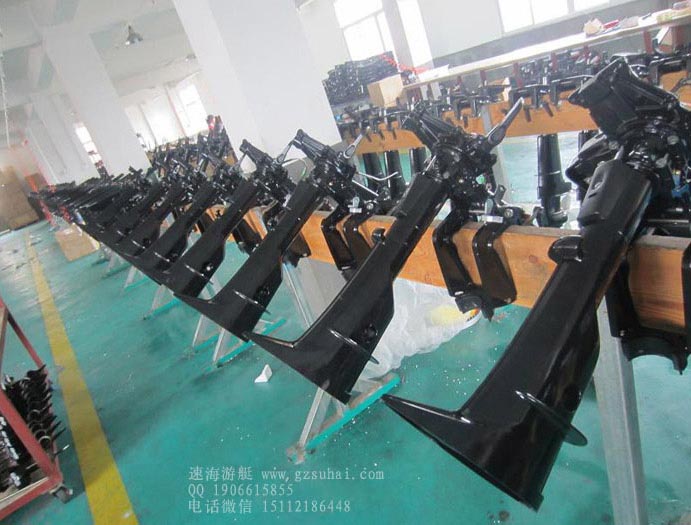 航凯四冲20马力,玻璃钢船动力,船挂机冲锋舟专用