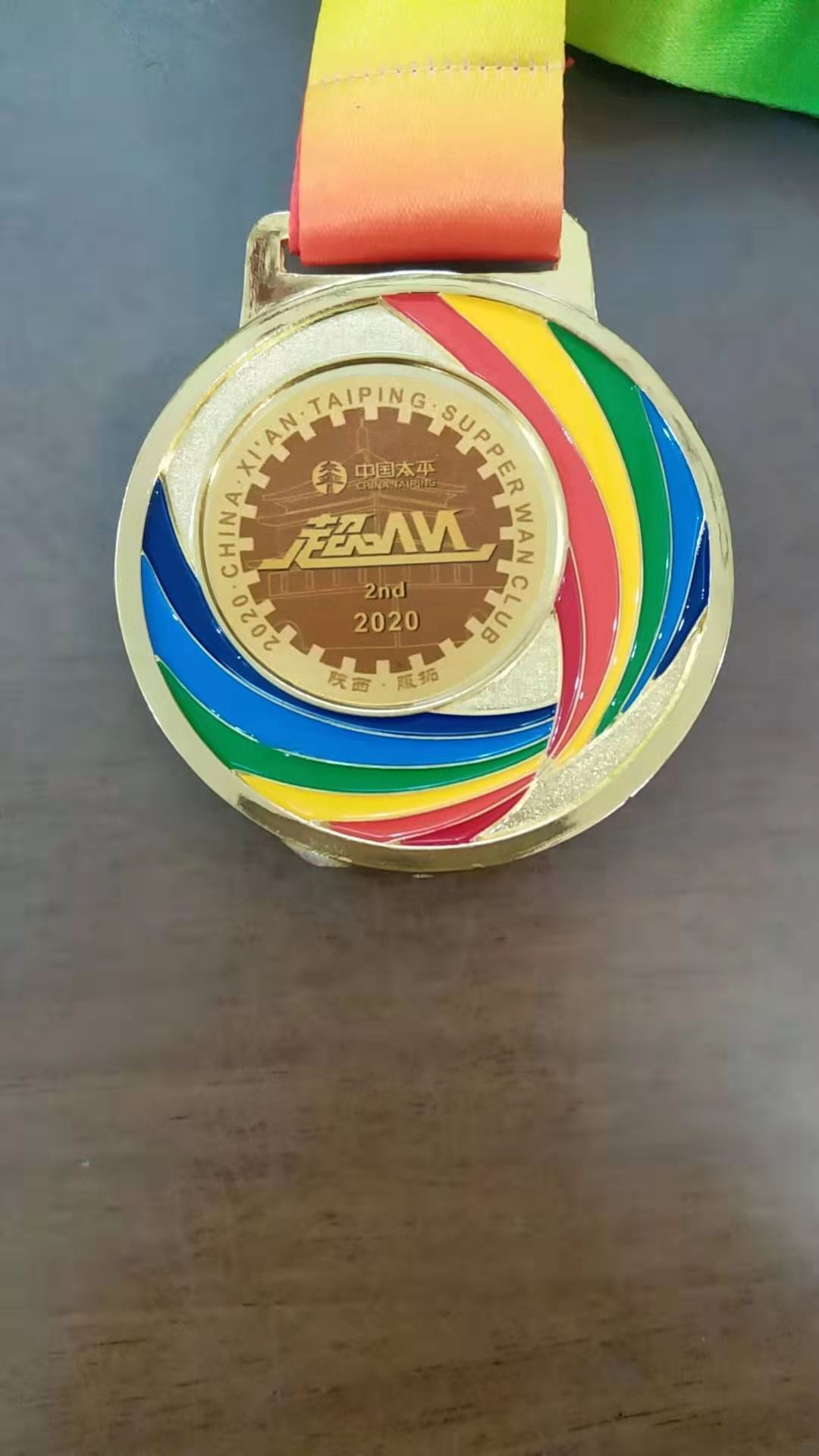 51金银铜脖子上挂的奖牌现货 西安一二三等奖牌现货定制  金银铜挂脖奖牌  西安奖牌现货  表彰会议礼品