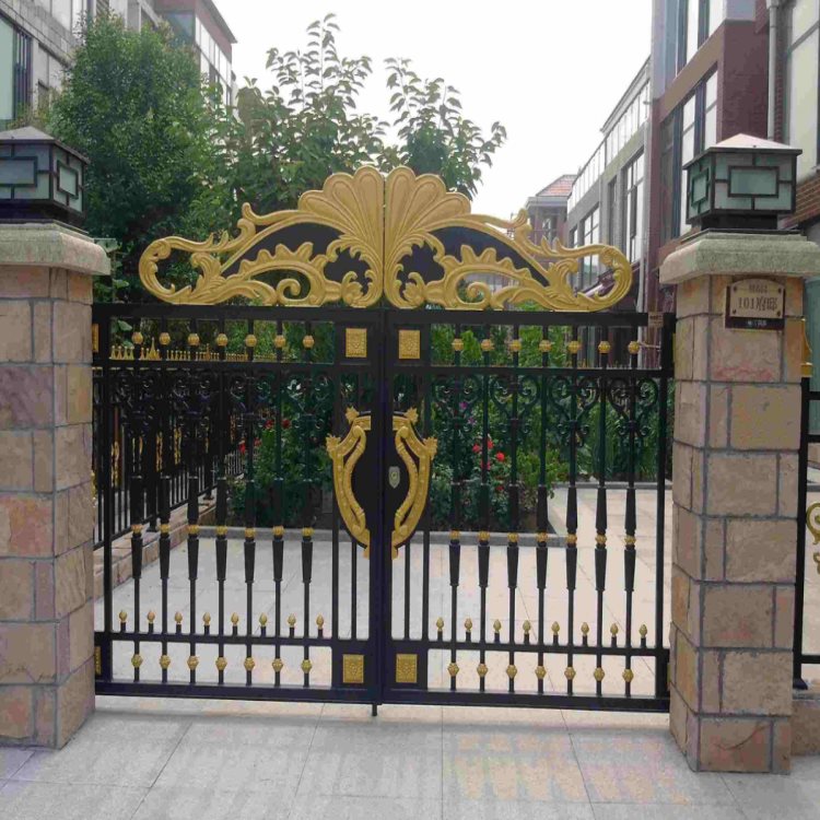 忻州静乐县欧式庭院大门定制供应&nbsp;&nbsp;别墅大门&nbsp;&nbsp;铝艺大门&nbsp;&nbsp;别墅铝艺大门