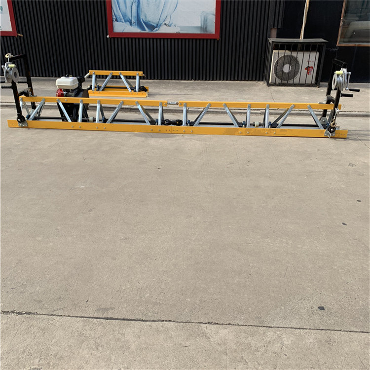 混凝土整平机 加厚振动梁组合 5-15米框架式振动梁 公路修建摊铺机 汽油水泥整平机 水泥地面振动梁