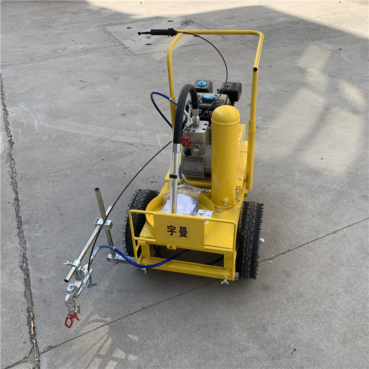 道路冷喷划线机 手推式市政路面标线车 公路马路划线设备  环氧地坪冷喷划线机  物业冷喷划线机  厂区室内冷喷漆标线机