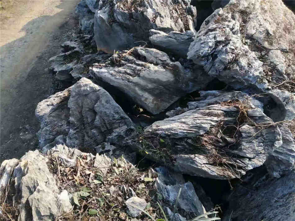 广东英石原产地 天然园林景观造景石厂家批发  天然大英石  大型园林景观石  草坪点缀、假山制作