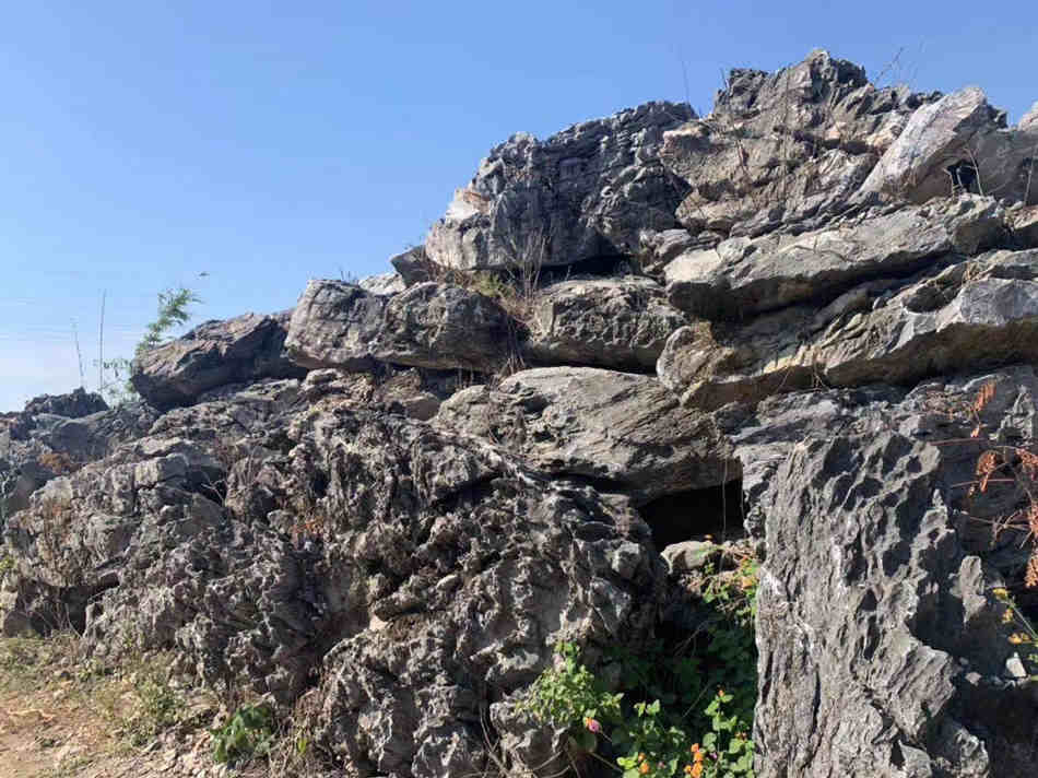 广东大型吨位英石独石成景厂家供应  天然大英石  大型园林景观石  草坪点缀、假山制作