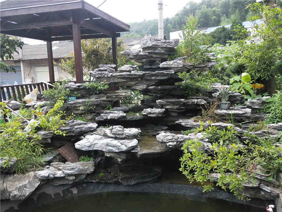 湖南英石假山批发基地 英石假山制作原石  小型园林景观石  草坪点缀、假山制作