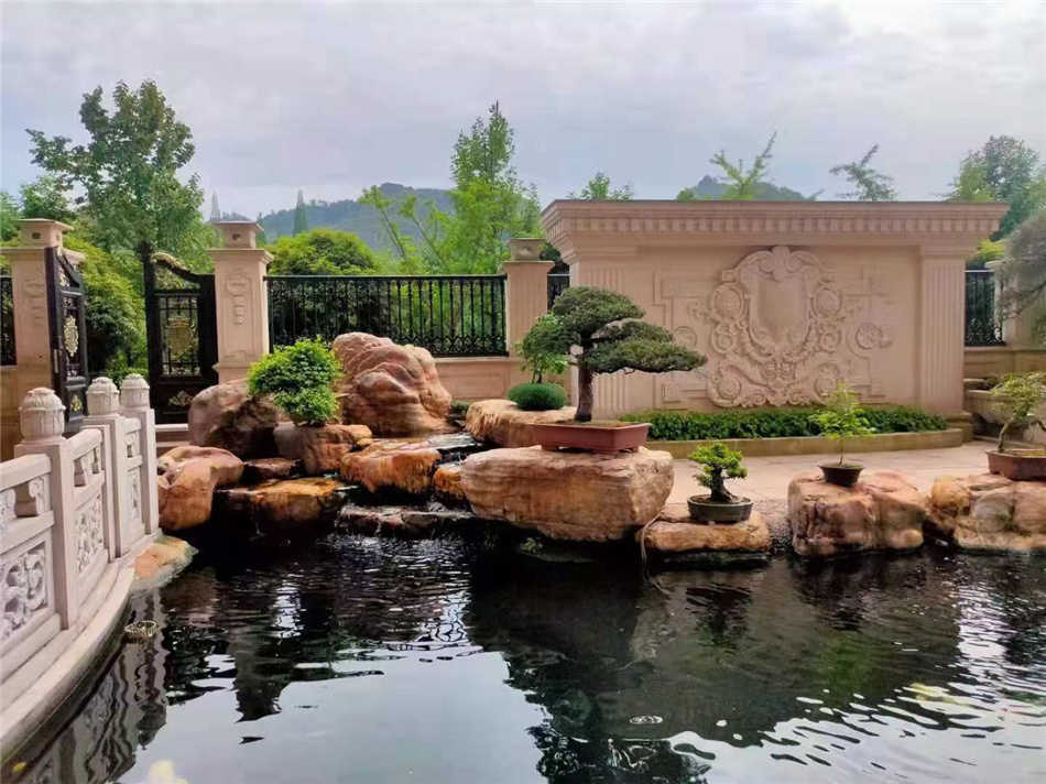 假山制作黄蜡石 天然黄蜡石草坪点缀石厂家供应  黄蜡石原石批发  组合假山、草坪点缀  假山制作庭院装饰