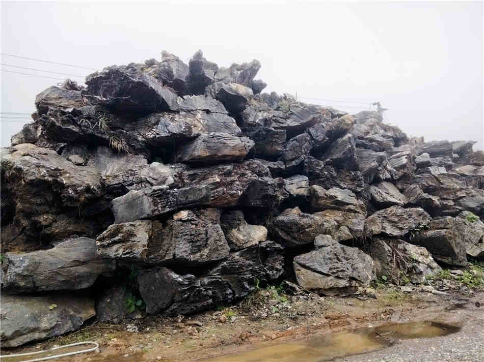 广东英石批发基地 广东英石原石产地大量现货供应  天然大英石  大型园林景观石  假山制作庭院装饰