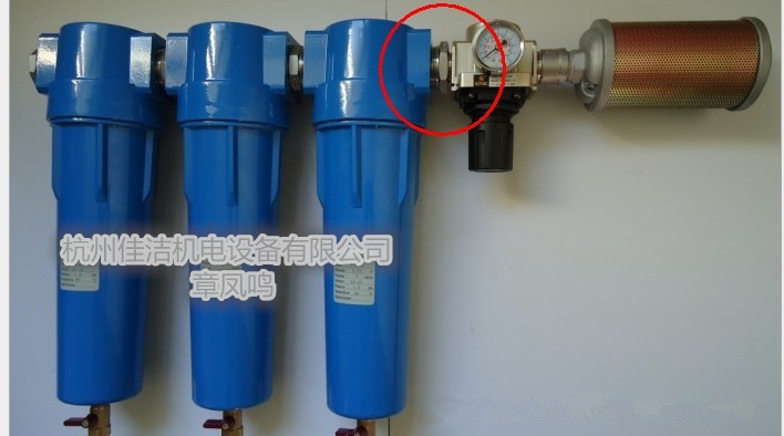 硐室三级压风不锈钢过滤器  压风三级过滤器  避难硐室压风过滤器  硐室三级过滤器