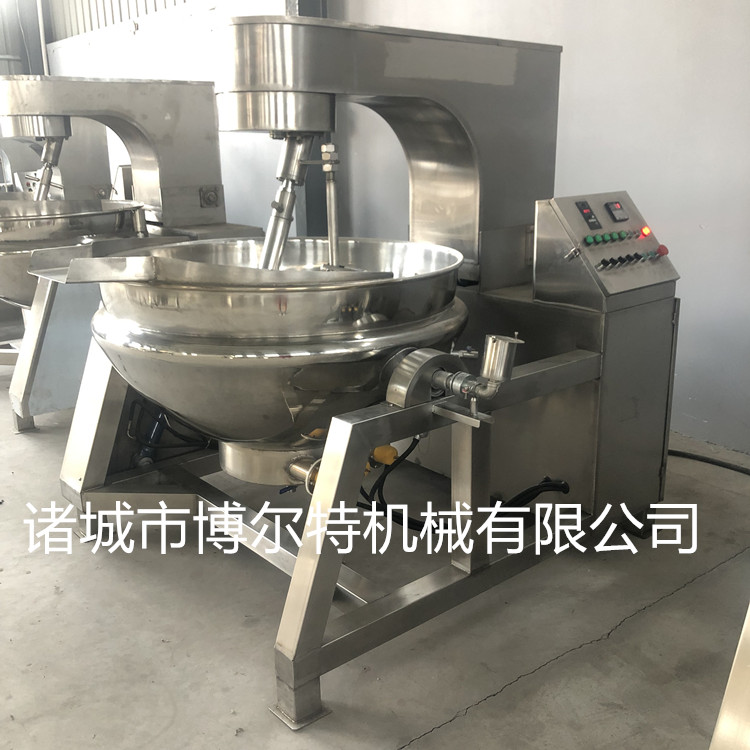 辣椒酱行星炒锅 蒸汽行星搅拌炒锅 咖喱酱行星搅拌炒锅