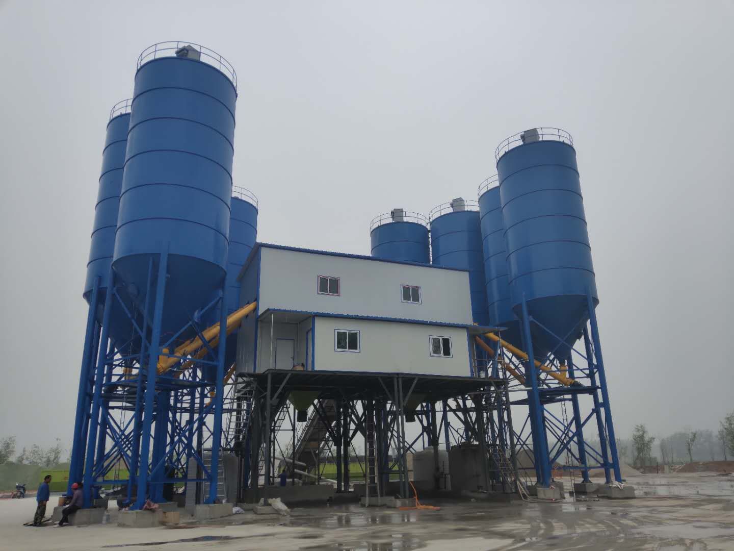 HZS180混凝土搅拌站  商砼  稳定土