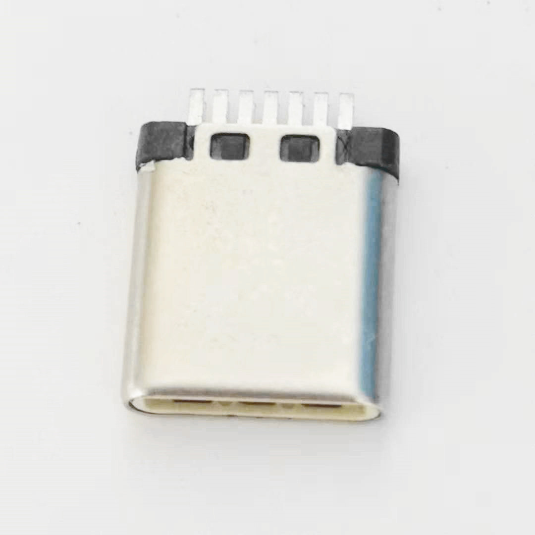 TYPE-C 3.1夹板公头 双排14PIN 夹板0.8mm  双排   夹板