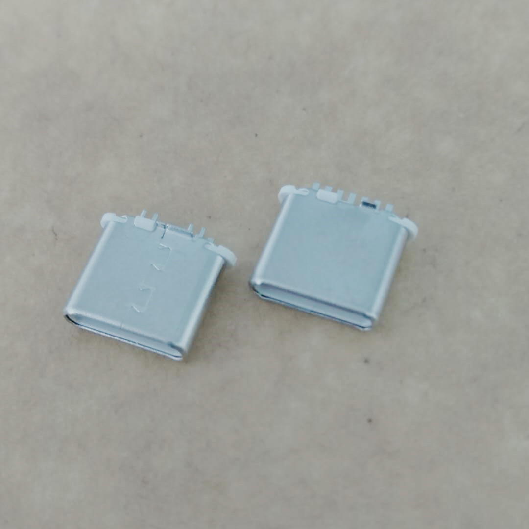 USB TYPE-C 711P公头 夹板0.8 超短体L=7  超短体L=7.2  无线充背夹公头