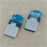 USB TYPE-C 三星公头 夹板0.6 带PCB板 D+
