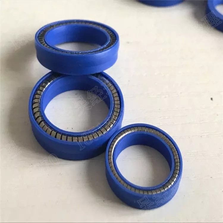 耐腐蚀蓝色四氟密封圈，蓝色特氟龙泛塞封  蓝色PTFE