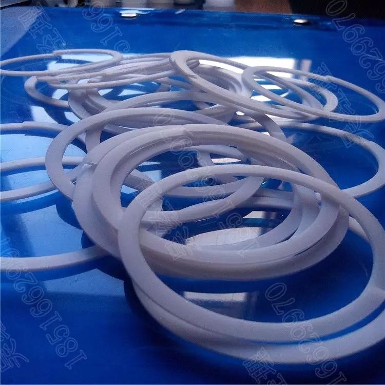 聚四氟乙烯挡圈，特氟龙螺旋挡圈