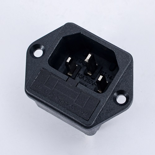 PSE 保险丝插座 BT-14-F1 锁式 品字保险丝插座  PSE插座