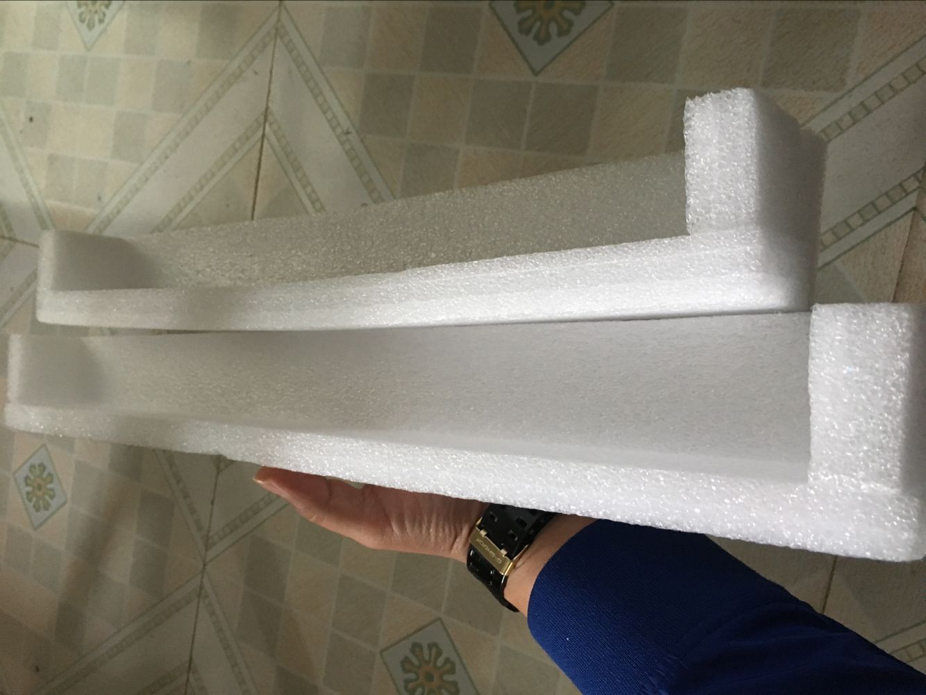 摆货架珍珠棉脚垫 珍珠棉制品  珍珠棉摆货架脚垫
