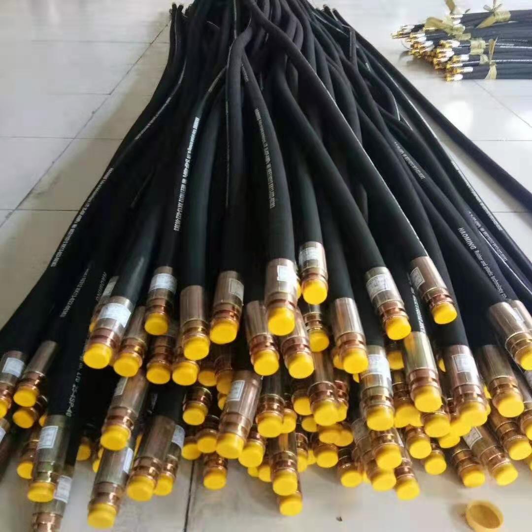 河北昊明 钢丝编织高压胶管 钢丝编织液压胶管