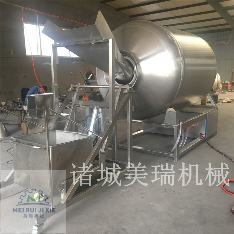 小型真空滚揉机 鸡排腌制加工设备  鸡排滚揉机  真空滚揉机厂家