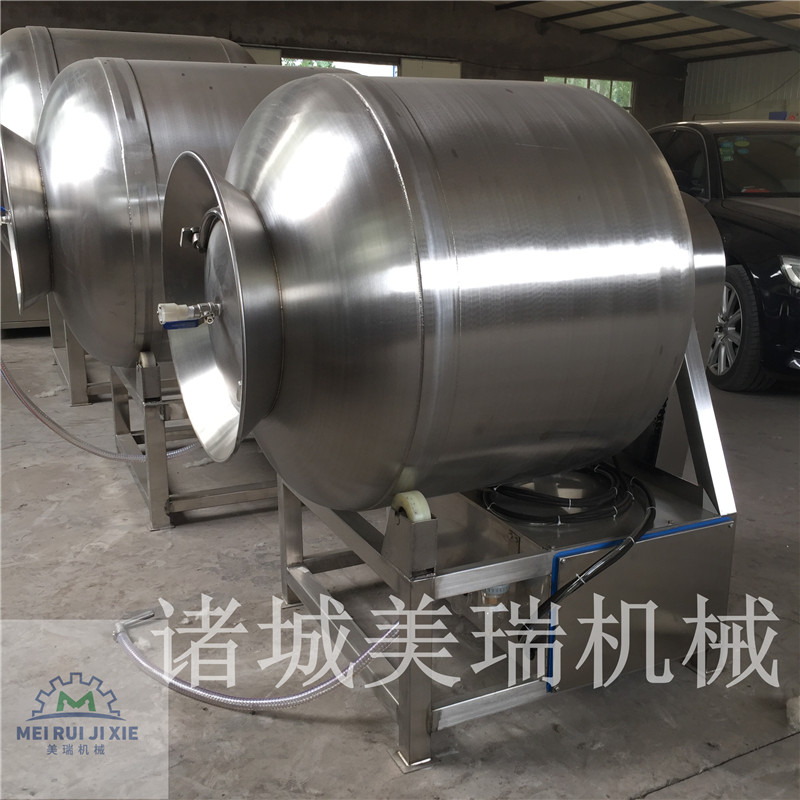 小型真空滚揉机 鸡排腌制加工设备  鸡排滚揉机  真空滚揉机厂家
