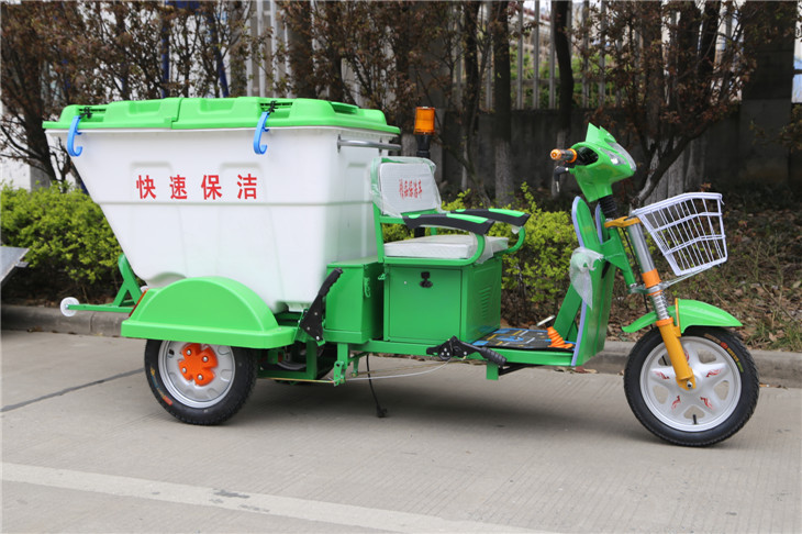 厂家定制翻斗式保洁车批发新能源保洁车促销环卫保洁车 定制保洁车