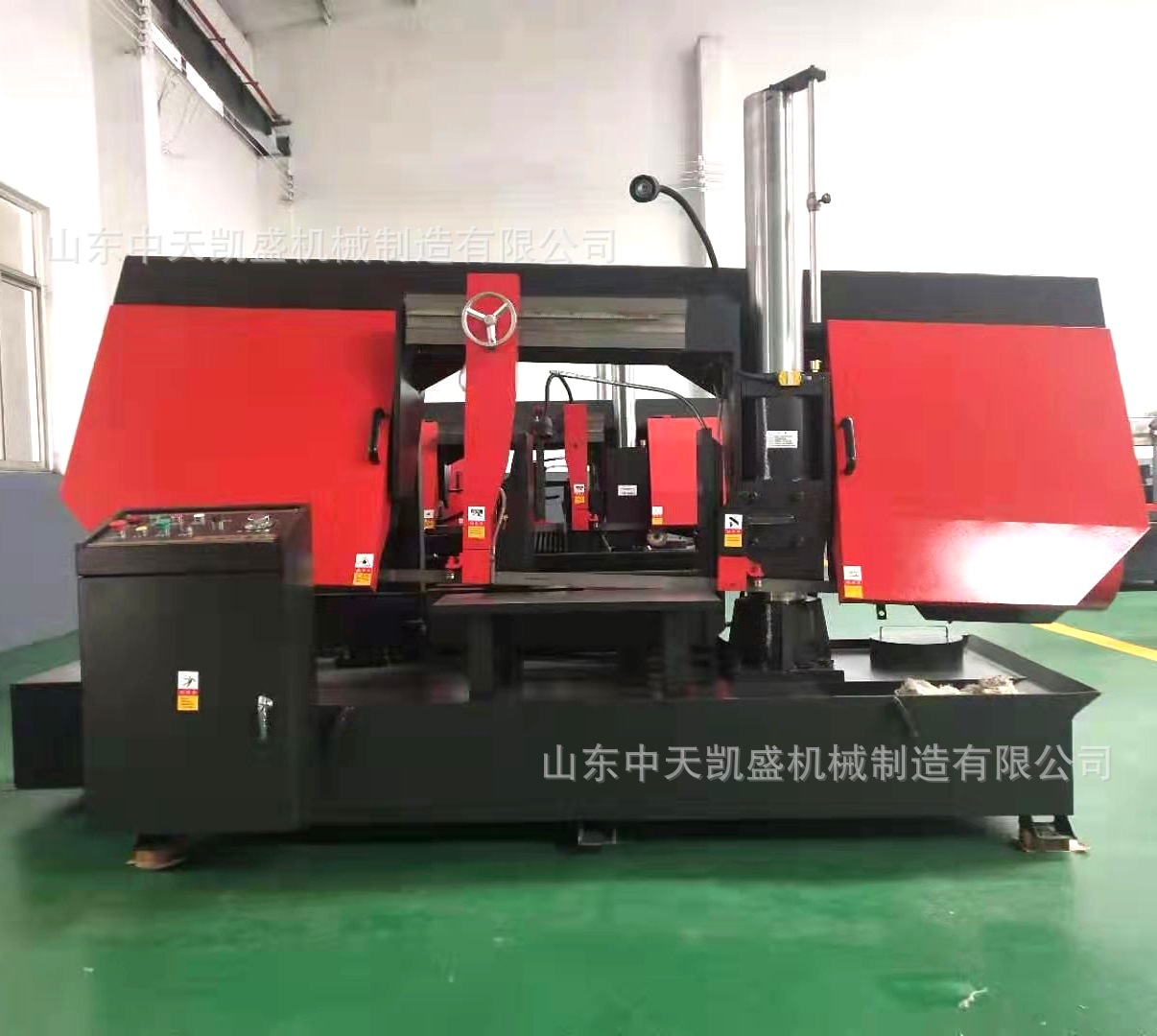 中天凯盛锯床GB4250可双柱式或线轨龙门式金属带锯床  双柱式锯床