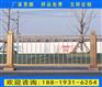 阳江路中间莲花图案黄金护栏 路中央黄黑护栏