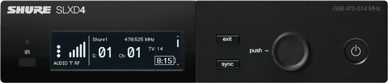 SHURE 舒尔 SLXD14/93 领夹式无线系统
