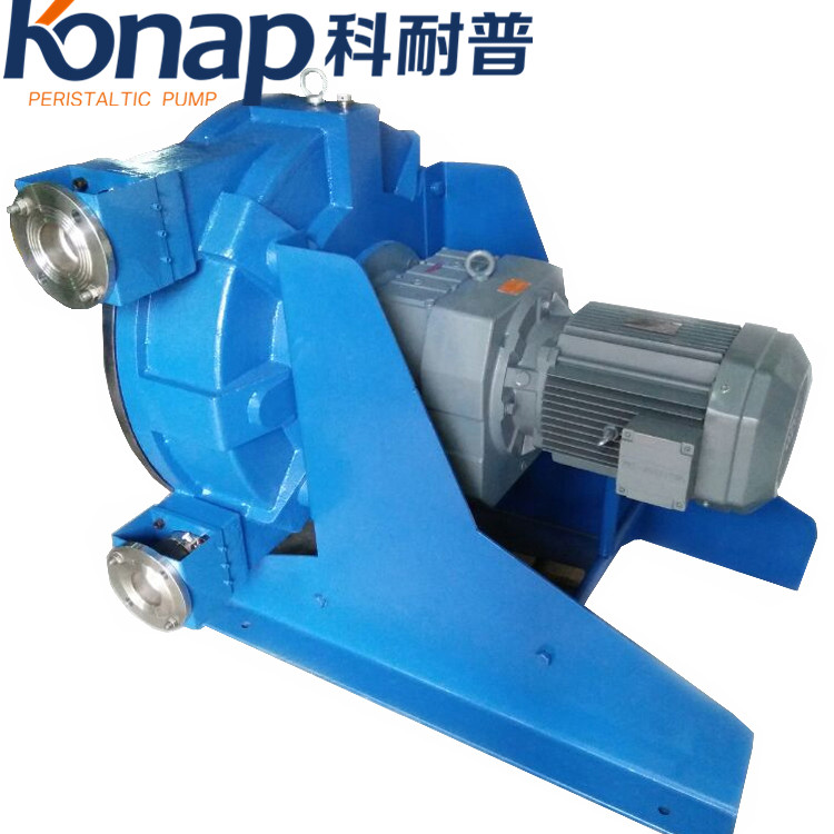科耐普大流量水泥砂浆工业软管泵固体颗粒输送防腐蚀  大流量软管泵