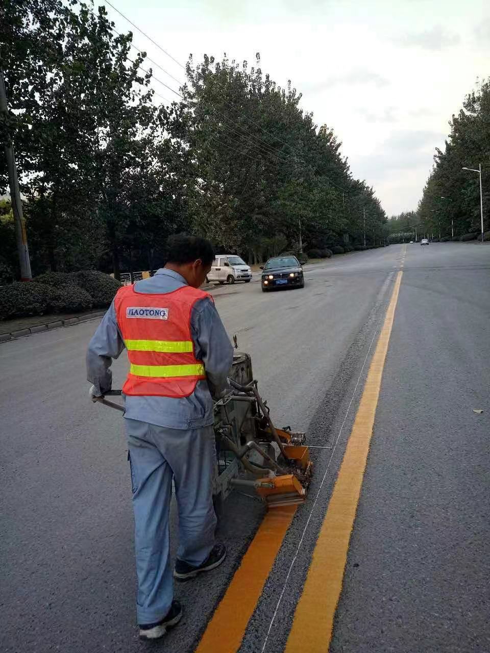 南京道路划线哪家比较好-南京达尊交通工程公司  南京车位划线  南京停车场画线