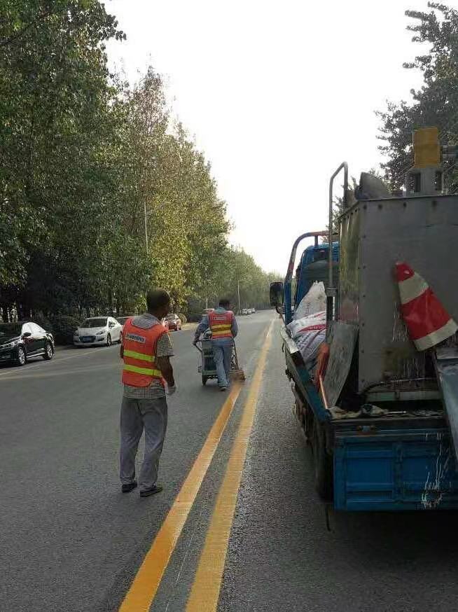 南京道路划线哪家比较好-南京达尊交通工程公司  南京车位划线  南京停车场画线