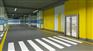 南京道路划线-地下车库墙面色彩分区柱面颜色分区
