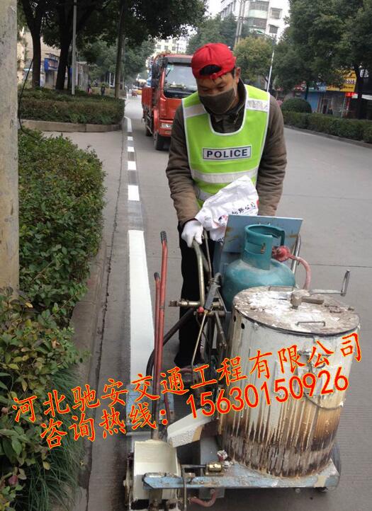 山西道路划线，热熔标线涂料直供  小区划线  停车场划线