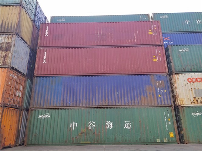 天津二手集装箱 海运集装箱6米12米批量买卖  冷藏集装箱