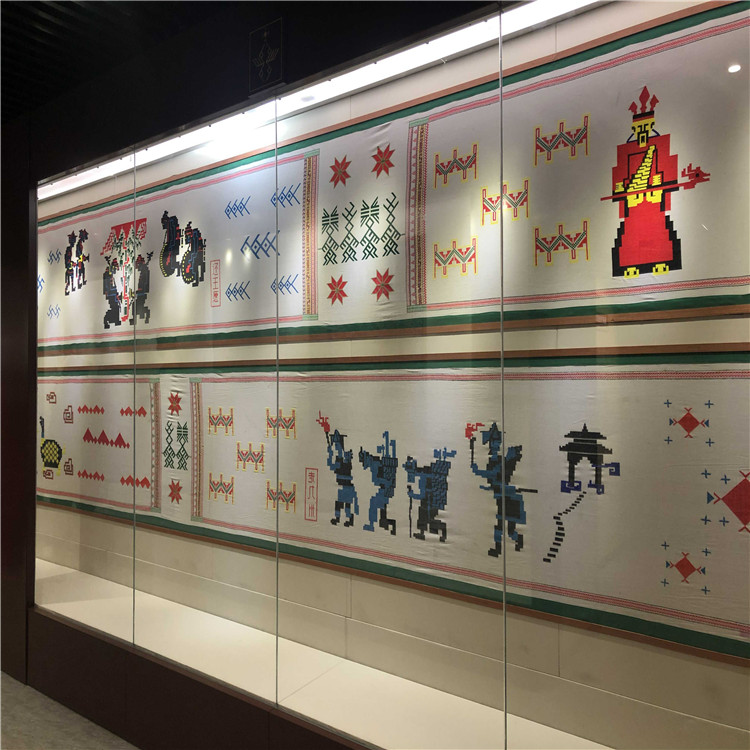 惠州加工定制博物馆展柜沿墙柜通柜隆城博具