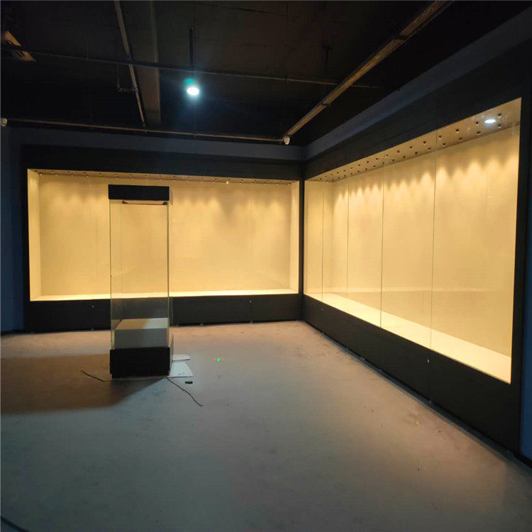 博物馆沿墙柜文物古物展柜恒温恒湿展柜设计定制