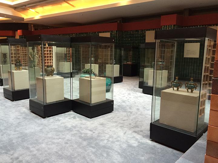 博物馆文物展柜博物馆低反玻璃展柜生物标本展柜制作