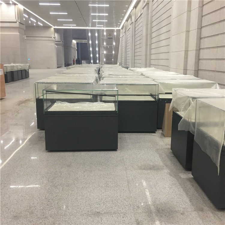 博物馆展柜文物文玩展览柜液压平柜加工定制厂家