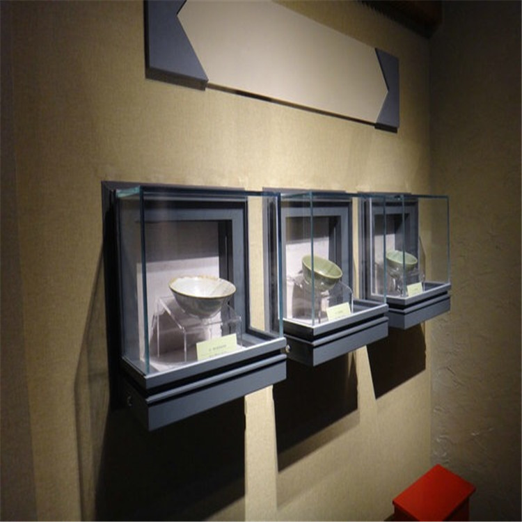 惠州隆城展示挂墙式展柜文物展柜博物馆展柜壁龛柜