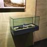 广东博物馆展示柜壁龛挂墙玻璃柜推拉液压展柜制作厂家