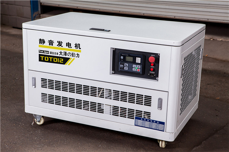 12KW三相汽油发电机型号  四缸汽油发电机