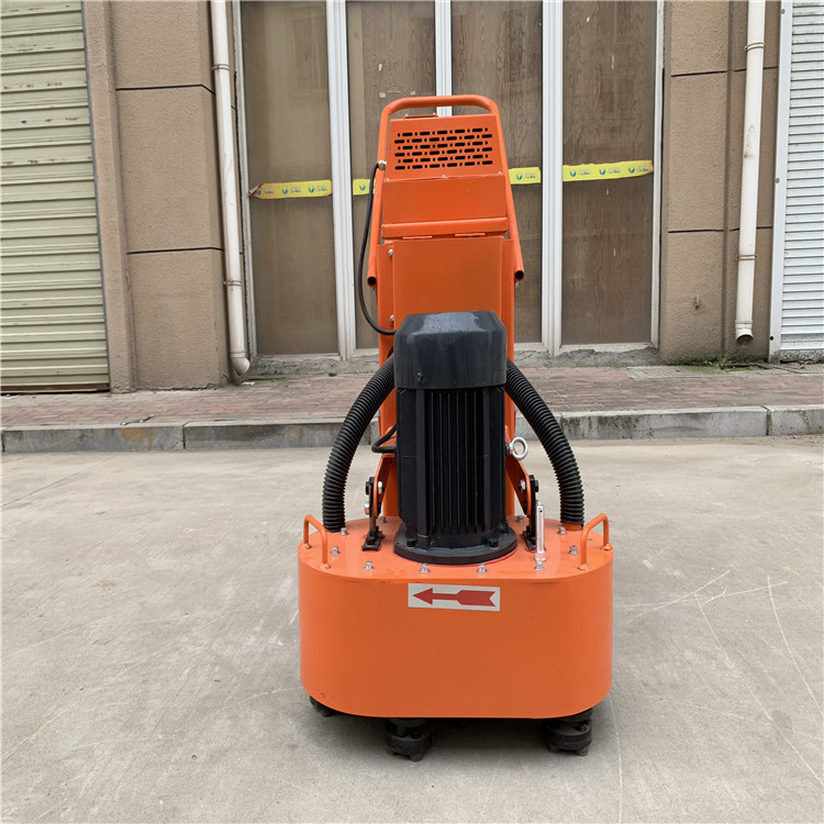 新环氧地坪研磨机 600型6头研磨机 双盘双吸尘器研磨机  水泥地面600型打磨机  双盘6头研磨机  混凝土地面双盘研磨机