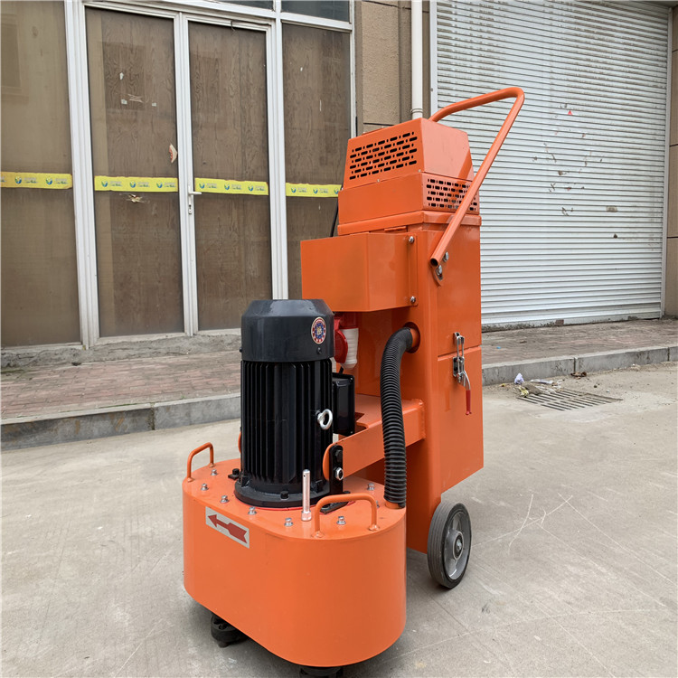 新环氧地坪研磨机 600型6头研磨机 双盘双吸尘器研磨机  水泥地面600型打磨机  双盘6头研磨机  混凝土地面双盘研磨机