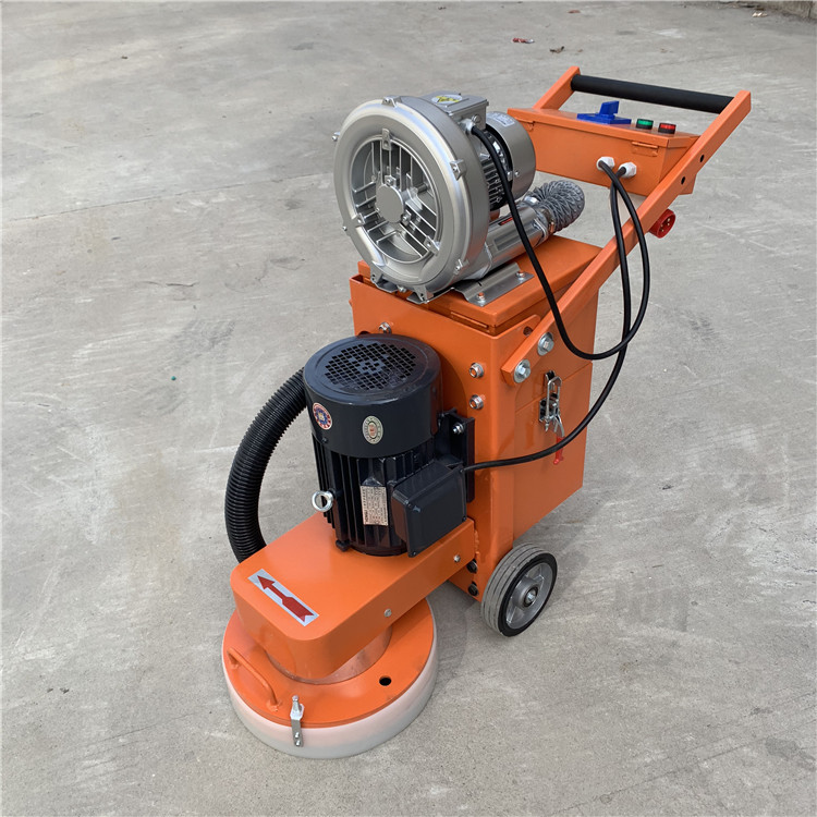 小型环氧地坪研磨机 400型研磨机 除锈除漆翻新打磨机 混凝土无尘打磨机 室内地面研磨机 单盘吸尘抛光机