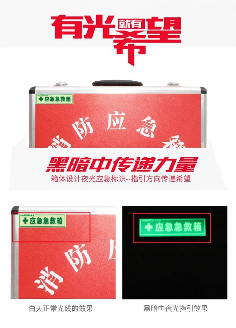 蓝夫12503消防逃生应急箱  车载