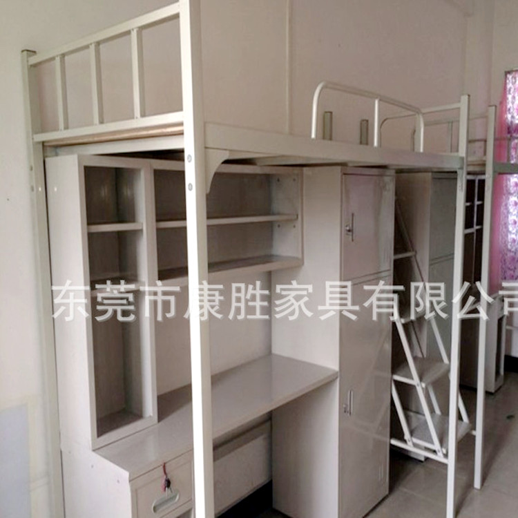 一眼锁定深圳学生连体公寓床价格实惠价选康胜公寓床厂  公寓床厂家